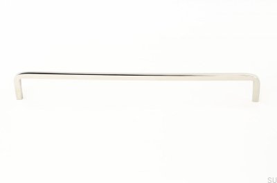 Uchwyt meblowy podłużny Thread 224 Stalowy Polerowany