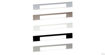 Uchwyt meblowy podłużny Dino 160/192 Chrom Polerowany