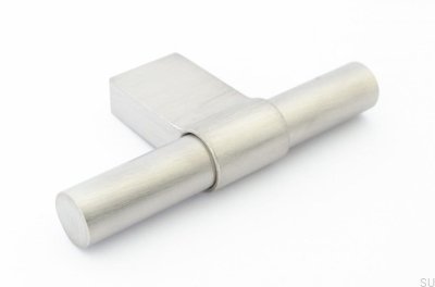 Gałka meblowa T-Bar Line Big 12 Stalowa Szczotkowana 