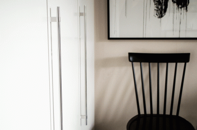 Uchwyt meblowy podłużny Line Big 592 Stalowy Polerowany