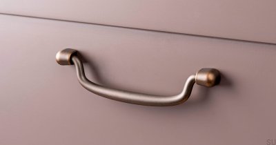 Uchwyt meblowy podłużny Pendant 128 Antyczny brąz