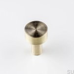 1.1.1--Gałka-meblowa-Luciola-20-Mosiężna-Szczotkowana-Nielakierowana-Plankton-Skandynaskie-Uchwyty_1
