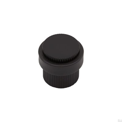 Stopka Stoper do drzwi podłogowy Helix Stripe Czarny