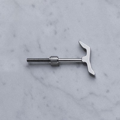 Wieszak ścienny Cross 45 Stalowy Srebrny