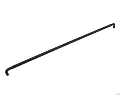 Uchwyt meblowy podłużny Helix 608 Aluminiowy Czarny Mat