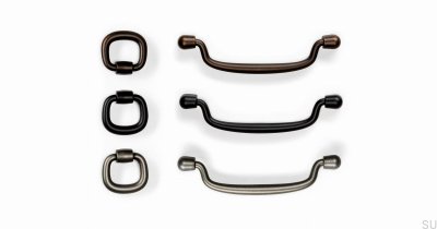 Gałka meblowa Pendant Antyczna Złota