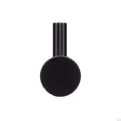 Wieszak ścienny 2462 Metalowy Czarny Mat