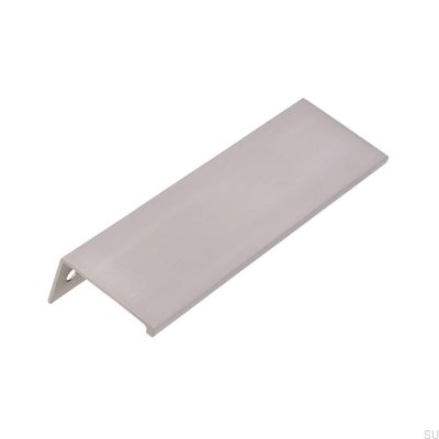 Uchwyt meblowy krawędziowy 2446 128 Nikiel Szczotkowany