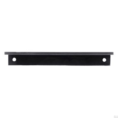 Uchwyt meblowy krawędziowy 2446 128 Antyczny Srebrny Szczotkowany