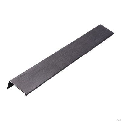 Uchwyt meblowy krawędziowy 2446 288 Antyczny Srebrny Szczotkowany