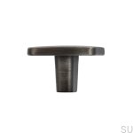 2438-32ZN75--Gałka-meblowa-2438-32 Antyczna-Srebrna-Szczotkowana-Siro-Skandynawskie-3