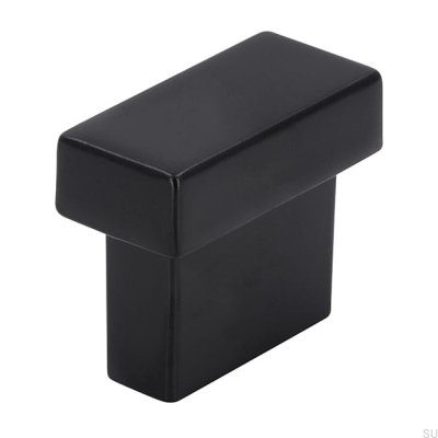 Uchwyt meblowy podłużny 1595 16 Metalowy Czarny Mat