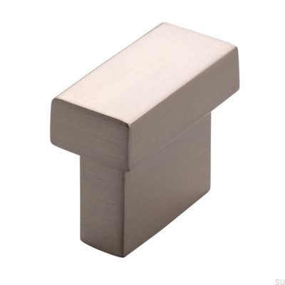 Uchwyt meblowy podłużny 1595 16 Srebrny Szczotkowany