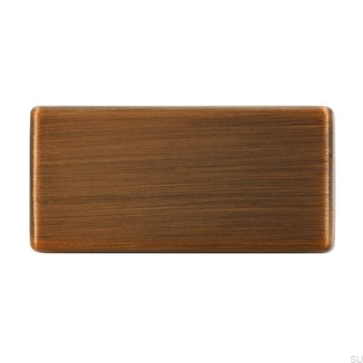 Uchwyt meblowy podłużny 1595 16 Antyczny Złoty Szczotkowany