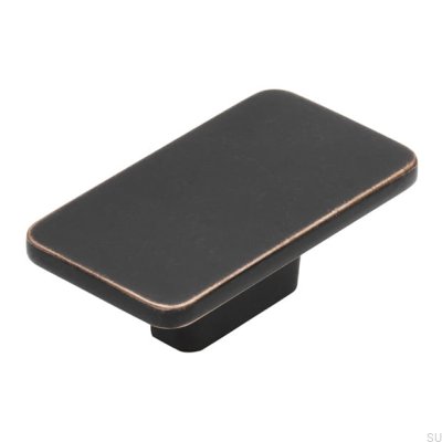 Gałka meblowa 2411 Czarna Antyczna Miedź