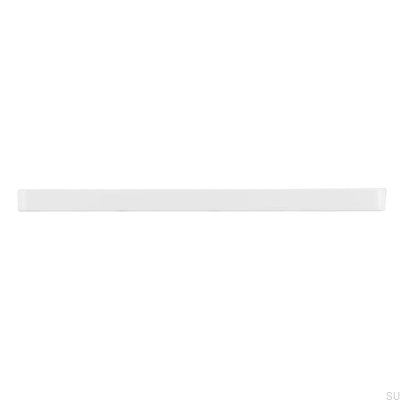 Uchwyt meblowy podłużny 2027 128 Metalowy Biały