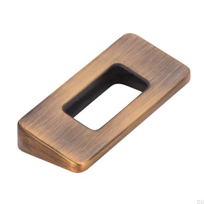 Uchwyt meblowy podłużny 2394 32 Antyczny Złoty Szczotkowany