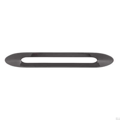 Uchwyt meblowy podłużny 2374 160 Antracytowy Polerowany
