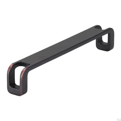 Uchwyt meblowy podłużny 2285 160 Czarna Antyczna Miedź