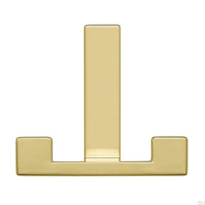 Wieszak ścienny 2325 32 Złoty Polerowany