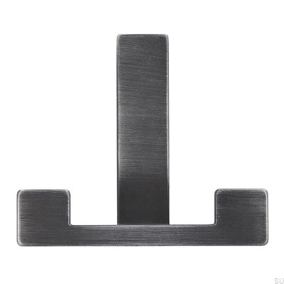 Wieszak ścienny 2325 32 Antyczny Srebrny Szczotkowany