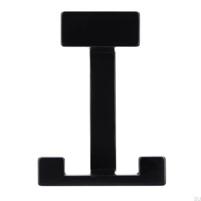 Wieszak ścienny 2324 32 Metalowy Czarny Mat