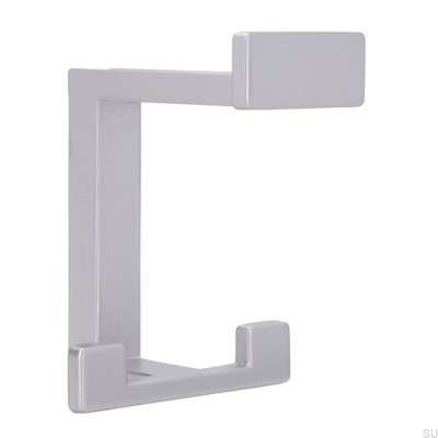 Wieszak ścienny 2324 32 Srebrny Polerowany