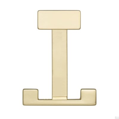 Wieszak ścienny 2324 32 Złoty Polerowany