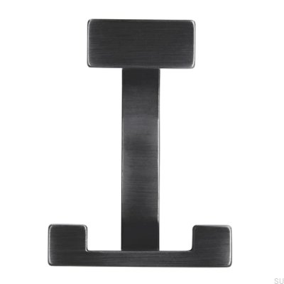 Wieszak ścienny 2324 32 Antyczny Srebrny Szczotkowany