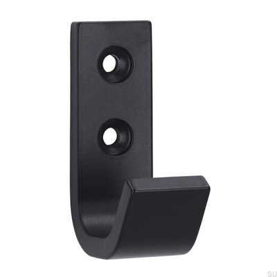 Wieszak ścienny 2314 16 Metalowy Czarny