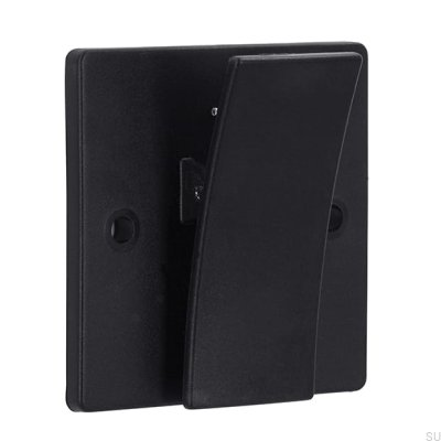 Haczyk ścienny H240 Plastikowy Czarny