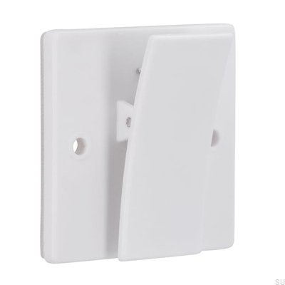 Haczyk ścienny H240 Plastikowy Biały