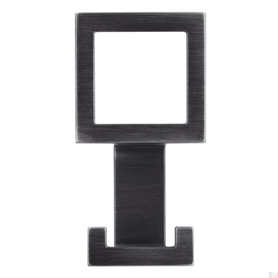 Wieszak ścienny 2434 24 Antyczny Srebrny Szczotkowany