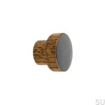 Galki do mebli SIMPLE emaliowane 3 cm - olej przyciemniajacy - ciemny szary.jpg