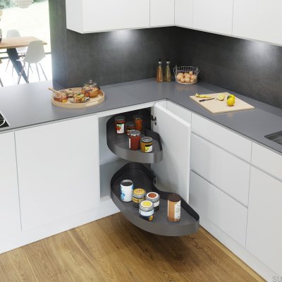 Karuzela narożna Cornerstone LEWA 90 cm