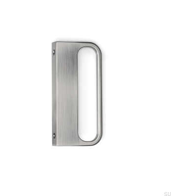 Uchwyt meblowy krawędziowy Rim Nikiel Szczotkowany