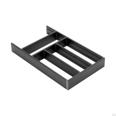 Wkład do szuflad Flex Basic 278 x 523 Szary