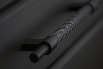 Uchwyt meblowy podłużny Pitch 192 Aluminiowy Czarny