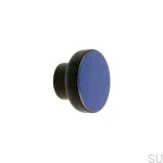 Galki do mebli SIMPLE BLACK - niebieski cieply  - DOT Manufacture.webp