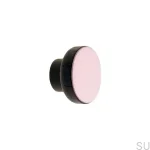 Galki do mebli SIMPLE BLACK - jasny rozowy - DOT Manufacture.webp