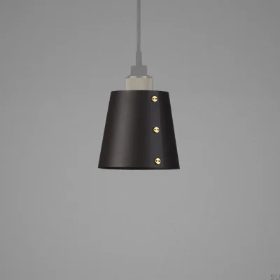 Lampa sufitowa Shade Mała Stalowa Grafitowa