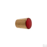 Galki do mebli SIMPLE CONE emaliowane 2 cm -   czerwony.webp