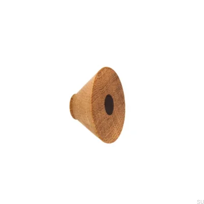 Gałka meblowa Dot Inlay I Drewniana Dębowa