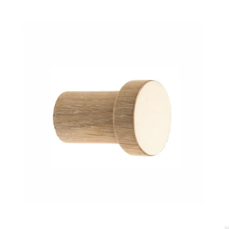 wieszaki SIMPLE emaliowane 3 cm - olej wybielajacy - kosc sloniowa 2.webp