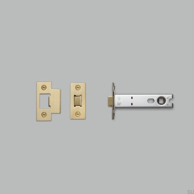 Zatrzask rurowy do klamki Latch 82 mm Mosiężny