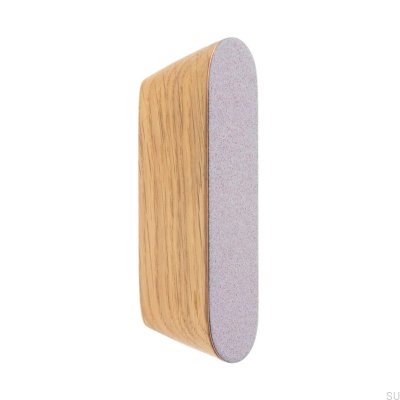 Uchwyt meblowy Melange Solo 60 Emaliowany Czerwony - Olej Bezbarwny Półmat