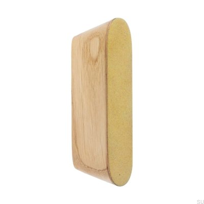 Uchwyt meblowy Melange Solo 60 Emaliowany Żółty - Olej Bezbarwny Półmat