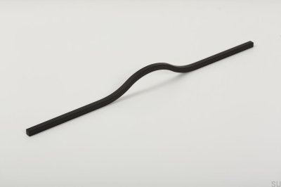 Uchwyt meblowy podłużny Brave 480 Aluminiowy Czarny