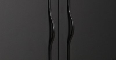 Uchwyt meblowy podłużny Brave 480 Aluminiowy Czarny