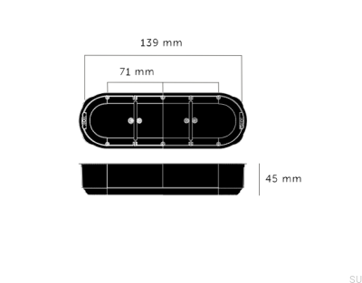 Puszka plastikowa okrągła 3G Standard Europejski